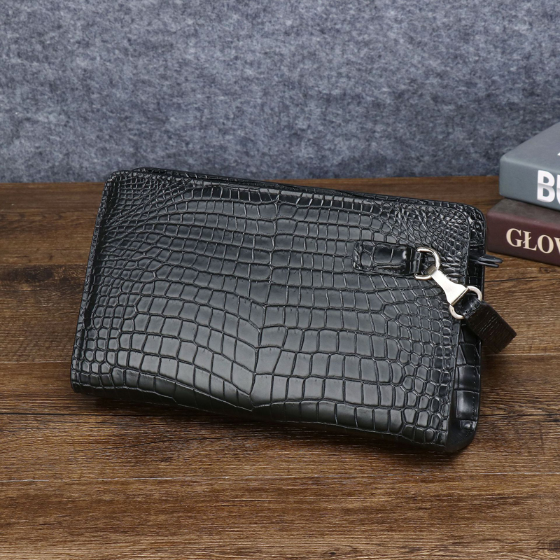 Men's Genuine Leather Clutch B - Index Card Holder avaliação e preço