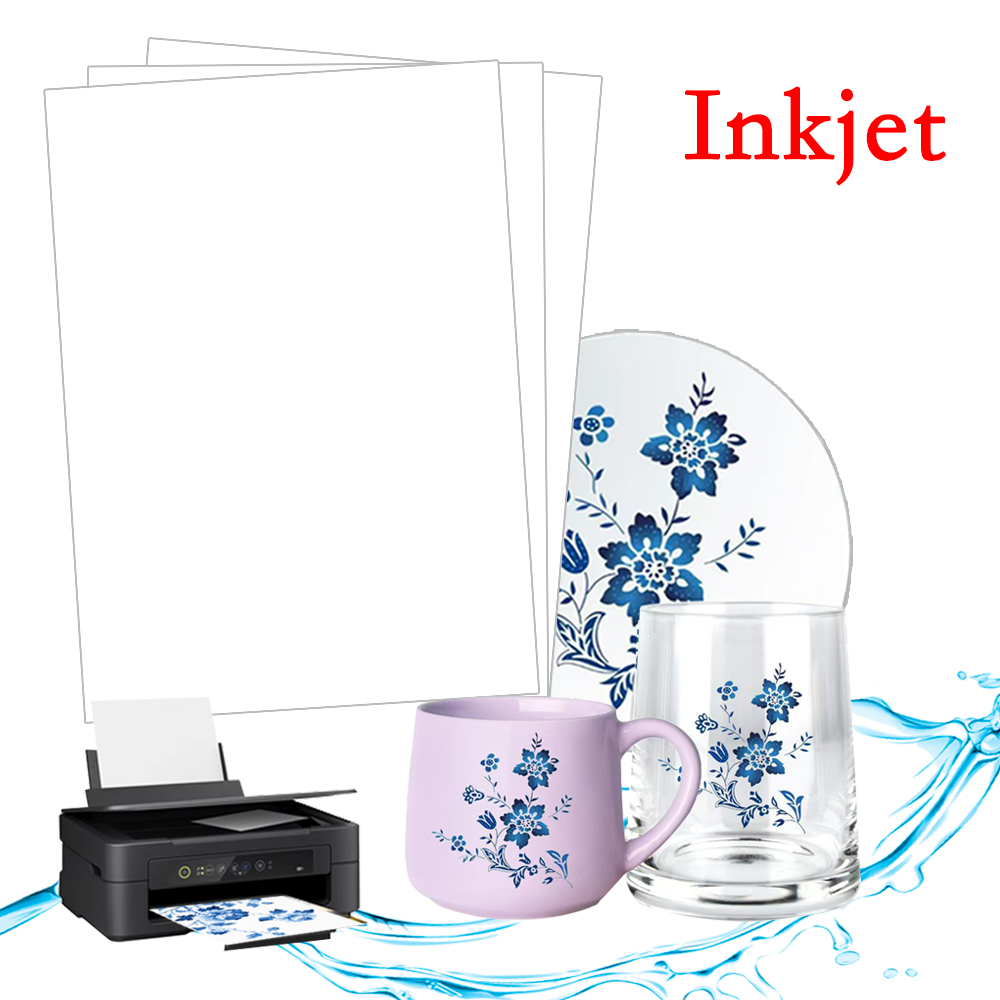 A4 10/20Pcs Inkjet Waterslide  - Ink Blotter Paper avaliação e preço