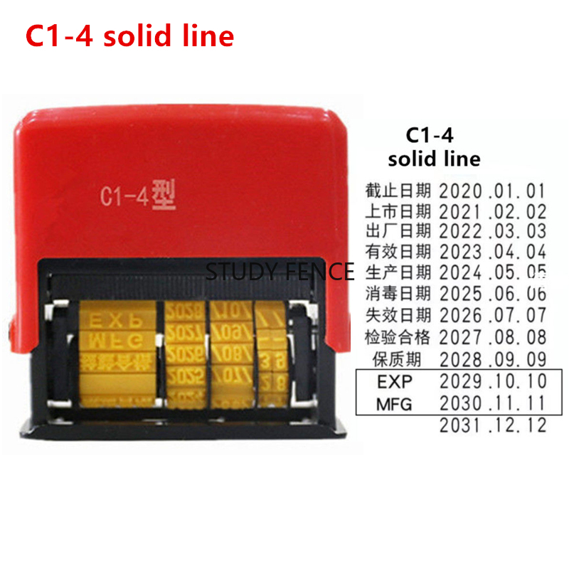 Self printed date stamp factor - Rubber Date Stamp avaliação e preço