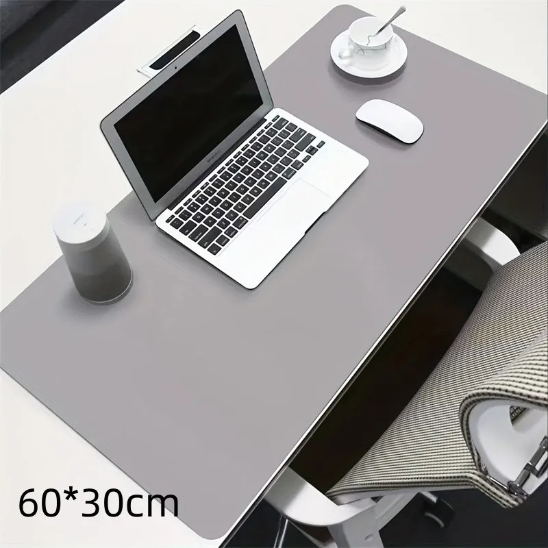 1 Pcs Large Size 600*300mm Off - Leather Desk Pad avaliação e preço