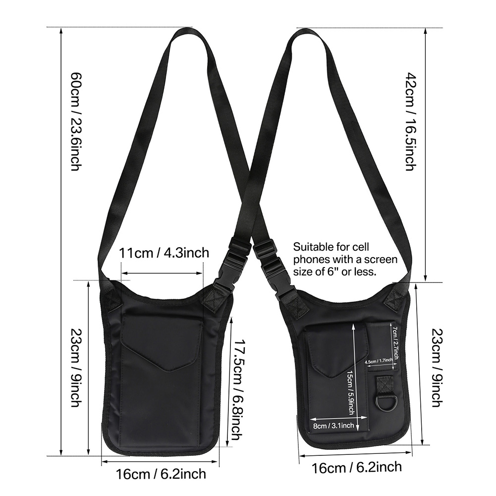 Portable Underarm Wallet Tacti - Index Card Holder avaliação e preço