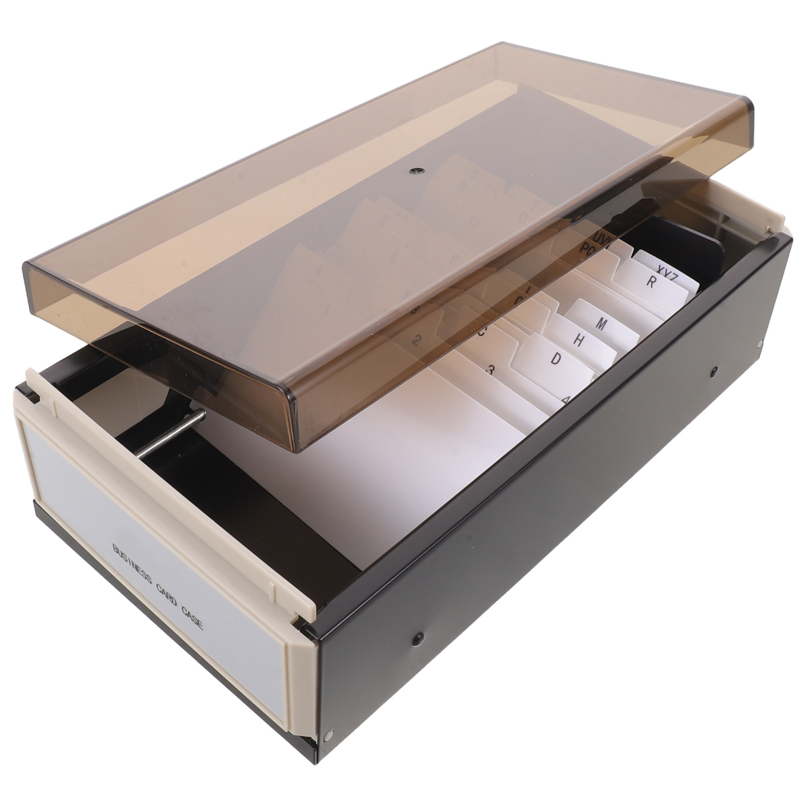 Business Card File Organizer L - Card Index Box avaliação e preço