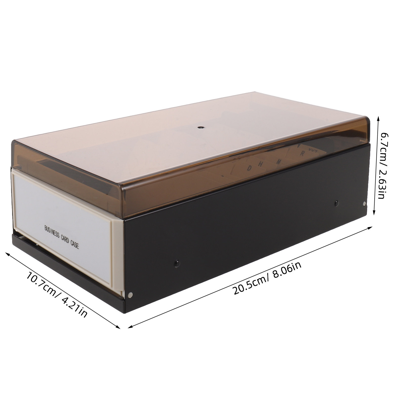 Business Card File Organizer L - Card Index Box avaliação e preço