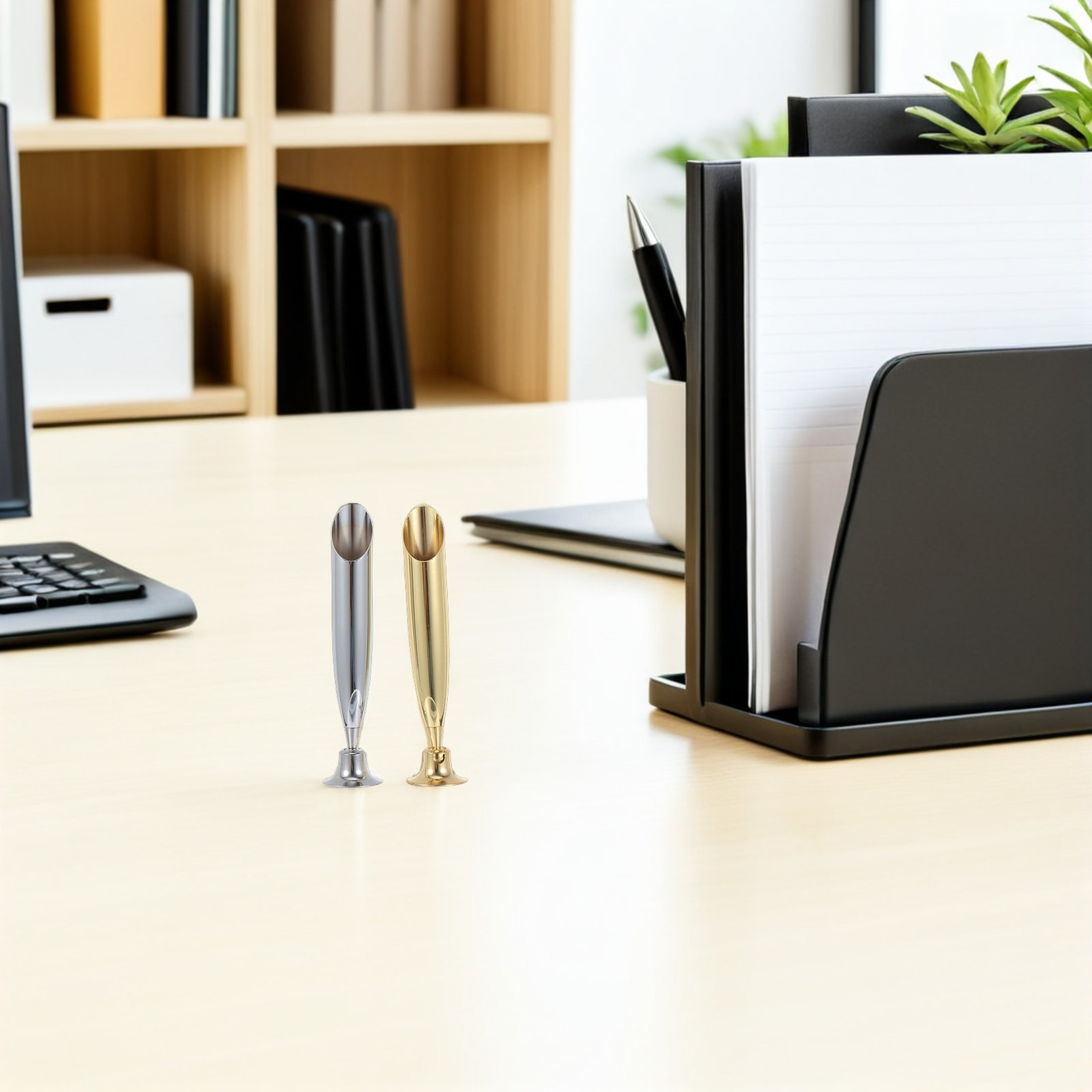 3Pcs Metal Single Pen Stand Ho - Pen Rest Single avaliação e preço