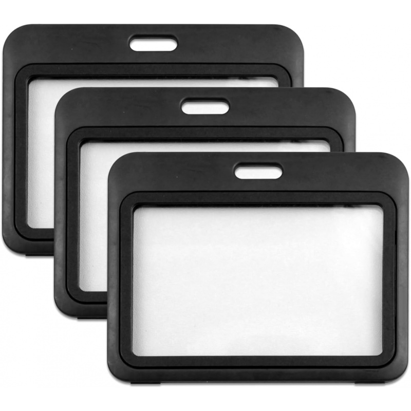 3-Pack Horizontal Hard Plastic - Index Card Holder avaliação e preço