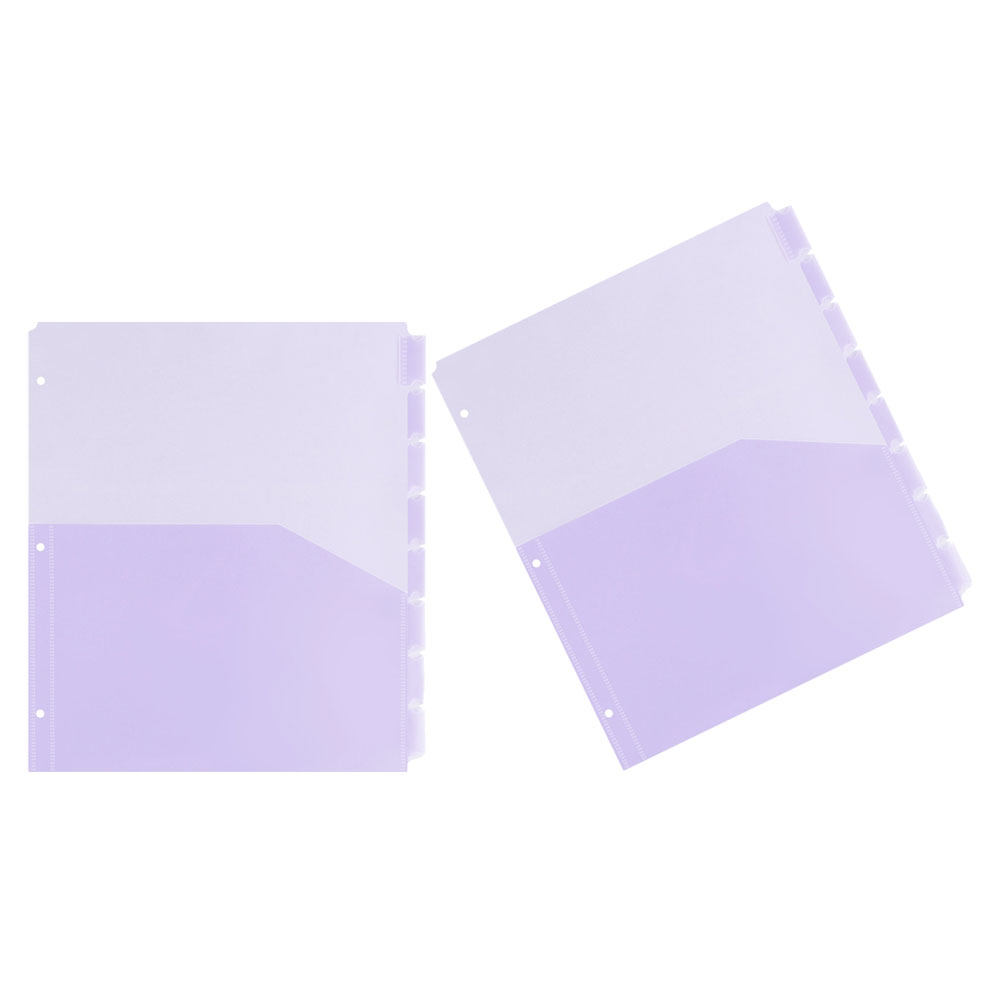 2Sets A4 Binder Dividers Plast - Tab Divider A4 avaliação e preço