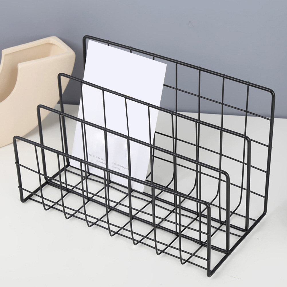 Modern 3 Slot Mail Organizer M - Magazine Holder Rack avaliação e preço