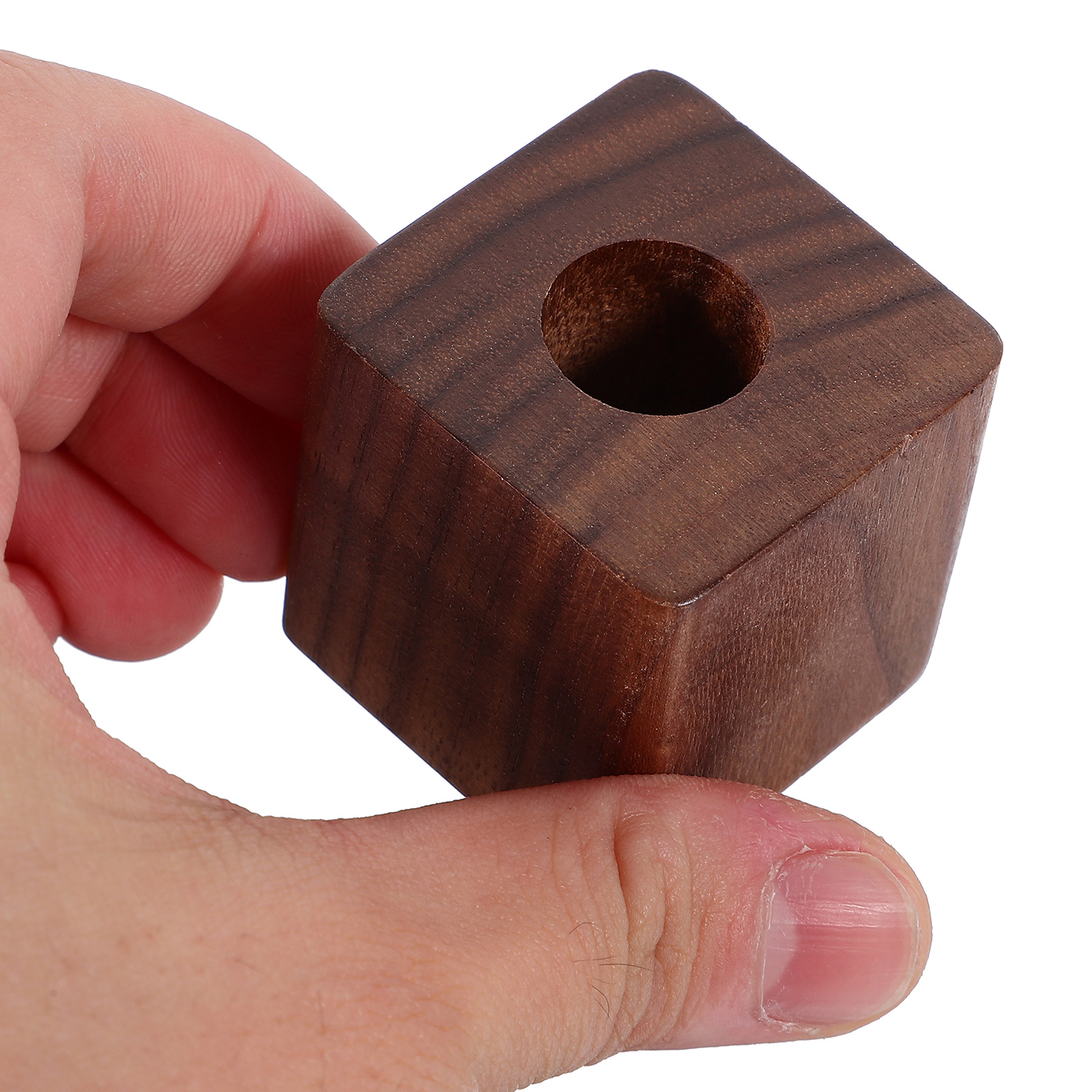 Walnut Pen Stand Single Holder - Pen Rest Single avaliação e preço
