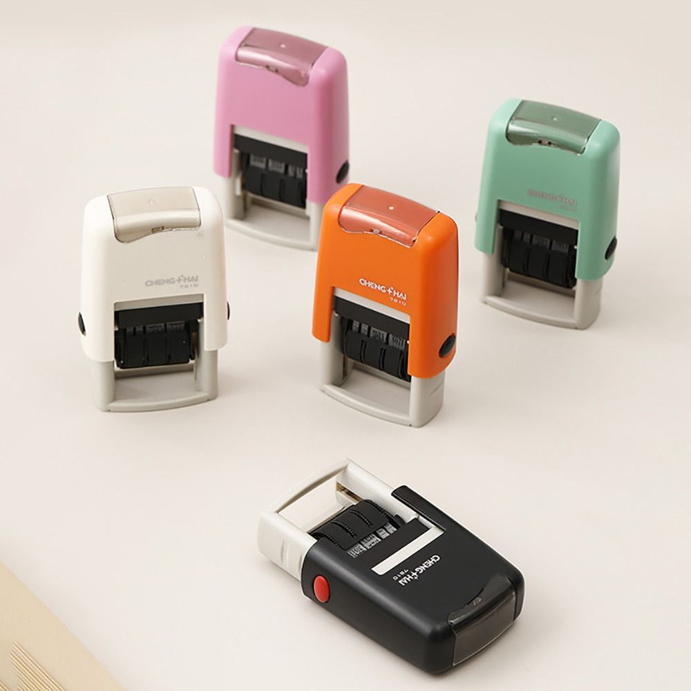 Automatic Ink Return Day-month - Rubber Date Stamp avaliação e preço