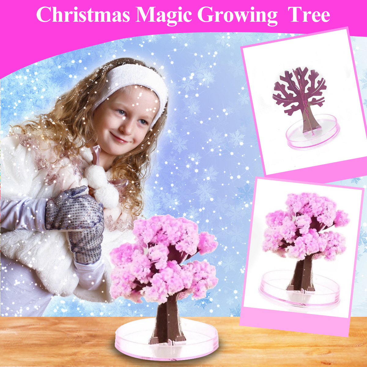 Mini Magic Sakura Miniature Tr - Paper Weight Crystal avaliação e preço