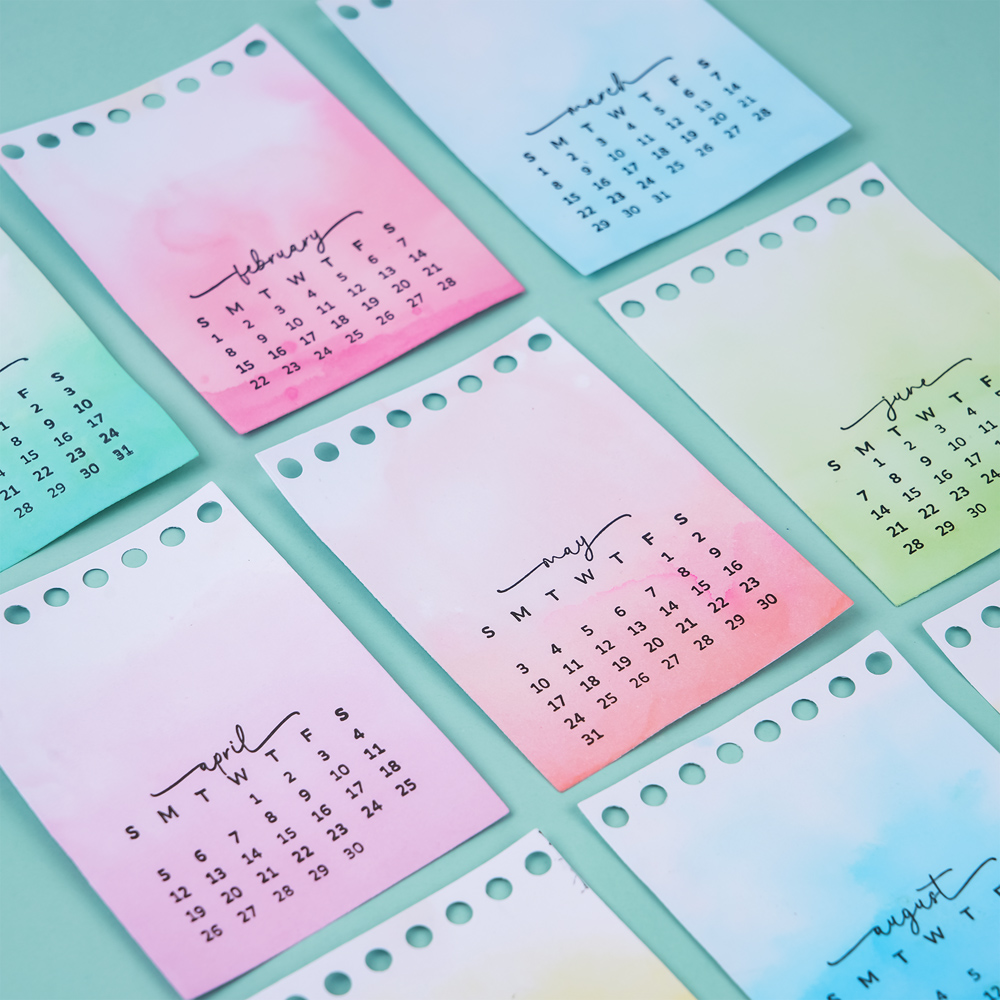 Calendar Date 2026 Clear Stamp - Rubber Date Stamp avaliação e preço