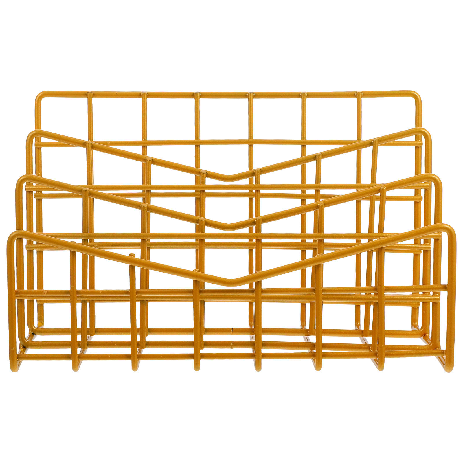 1Pcs Electroplated Metal Stora - Magazine Holder Rack avaliação e preço
