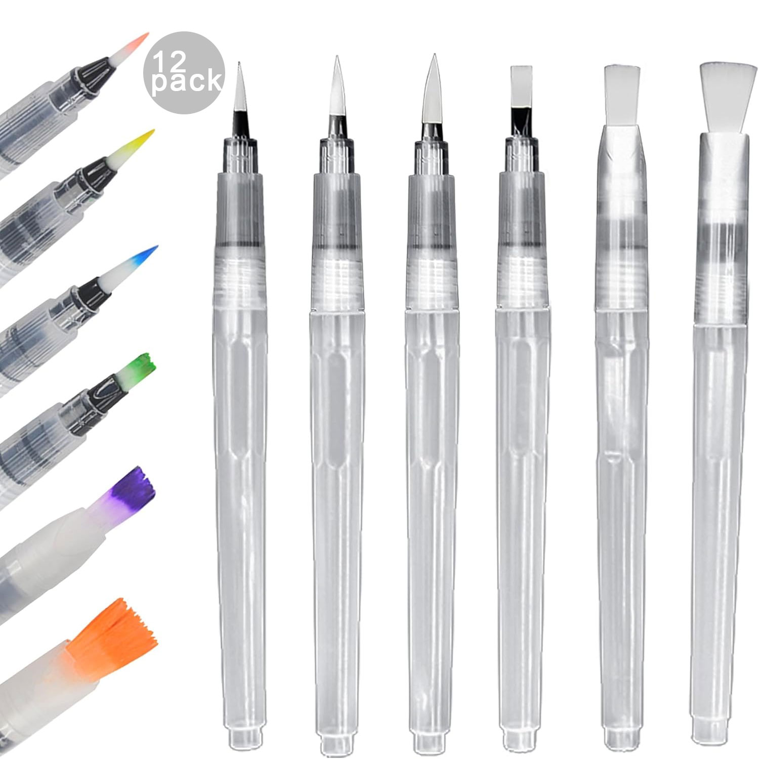 6/12/18pcs Water Color Brush P - Correction Pen Fine avaliação e preço