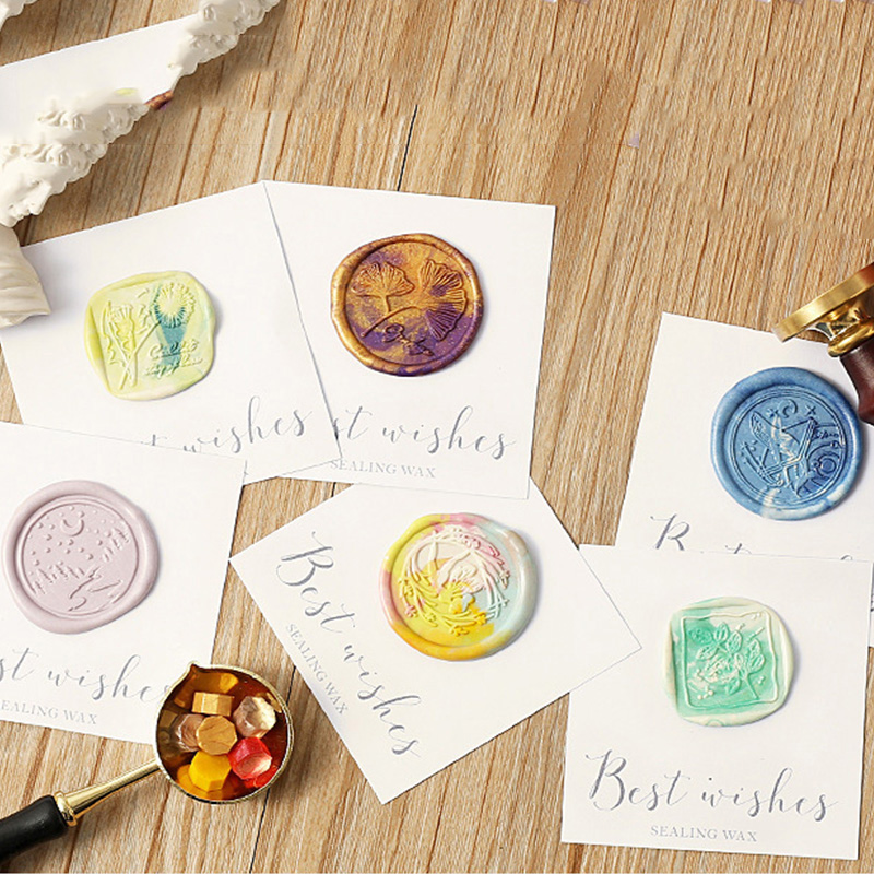 100 pcs Vintage Wax Seal For S - Wax Seal Stamp Set avaliação e preço