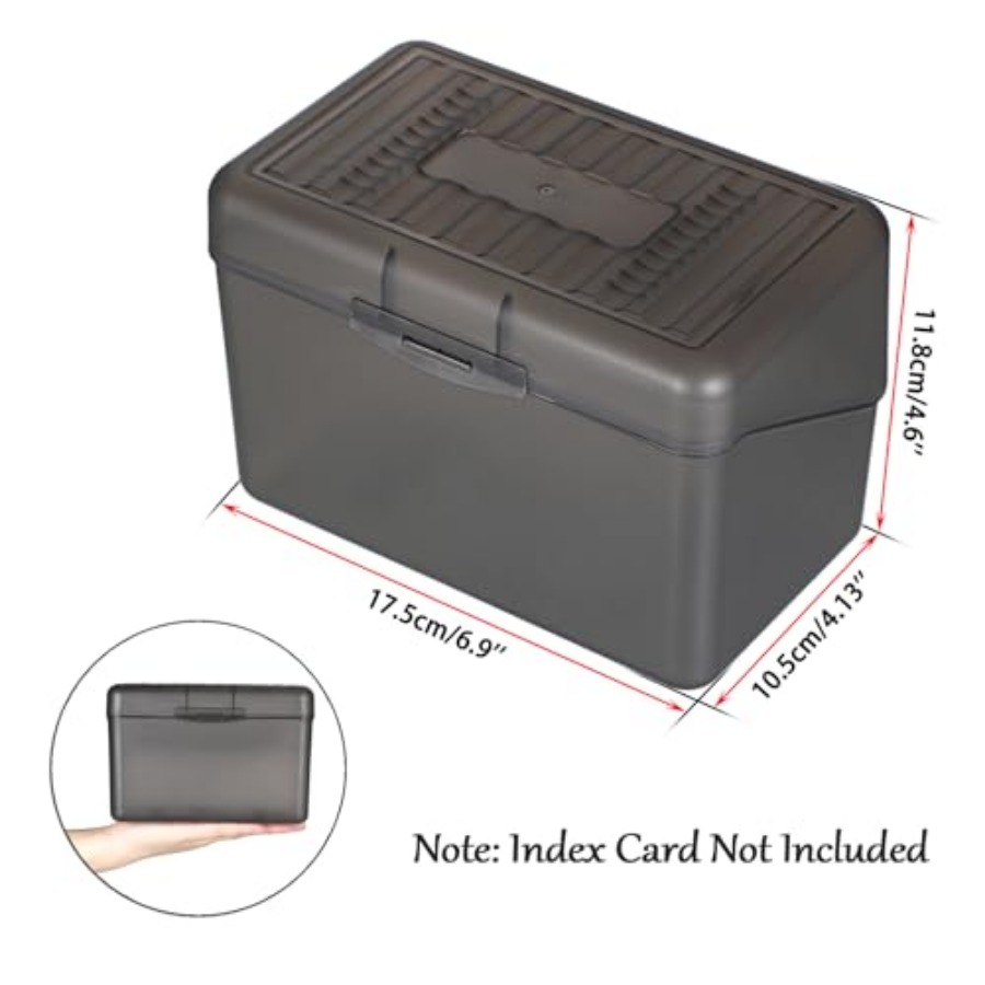1 Pack 4 x 6 inch Index Card B - Card Index Box avaliação e preço