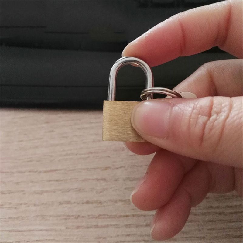 Brass Padlock with Keys, Small - Letter Opener Brass avaliação e preço