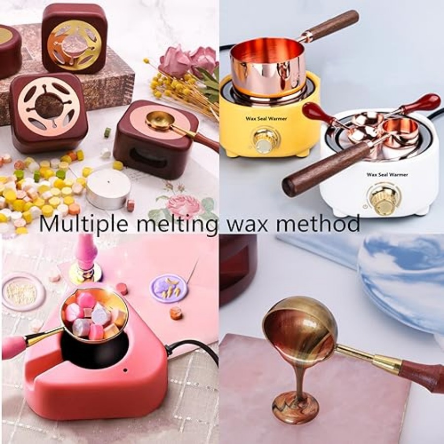 600Pcs Wax Seal Beads, Sealing - Wax Seal Stamp Set avaliação e preço