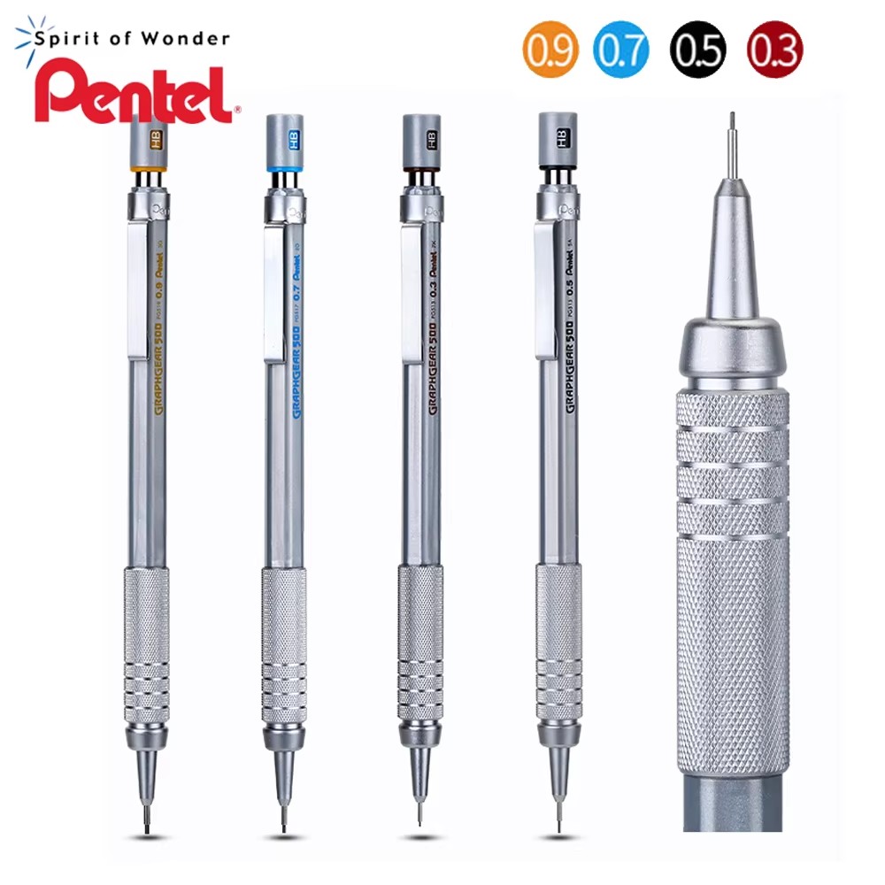 1pc Pentel Graphgear 500 Draft - Mechanical Pencil 0.3 avaliação e preço