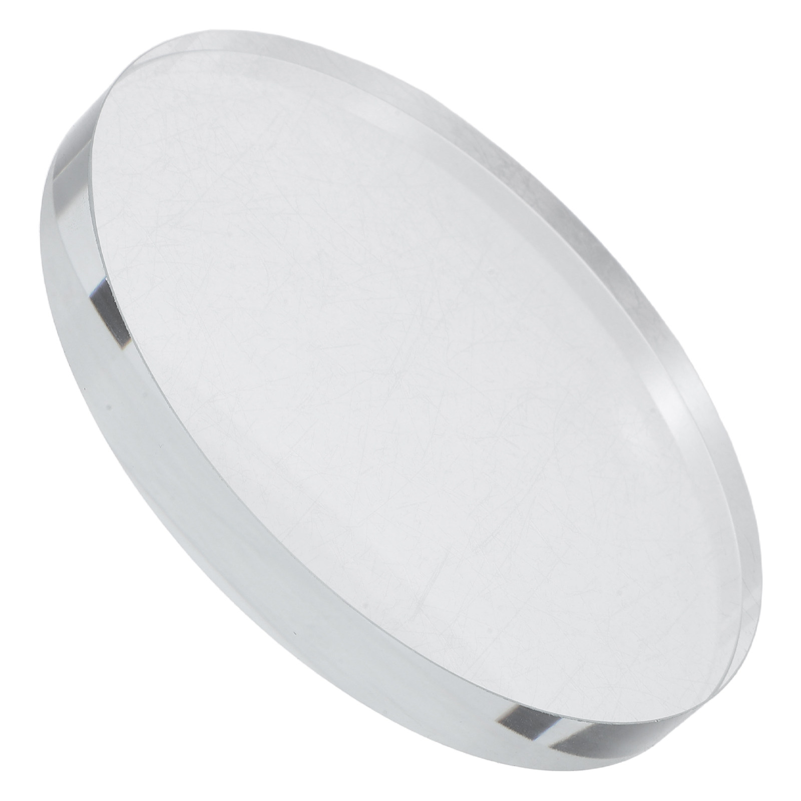 Heavy Round Glass Paperweight  - Book Weight Glass avaliação e preço