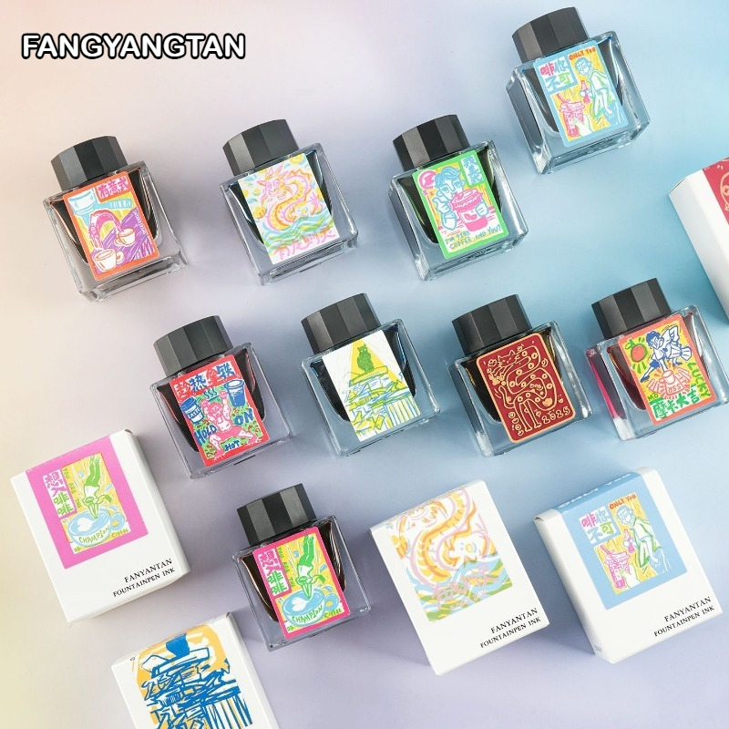 FANGYANGTAN 20 Colors 50ml She - Fountain Pen Bottled Ink avaliação e preço