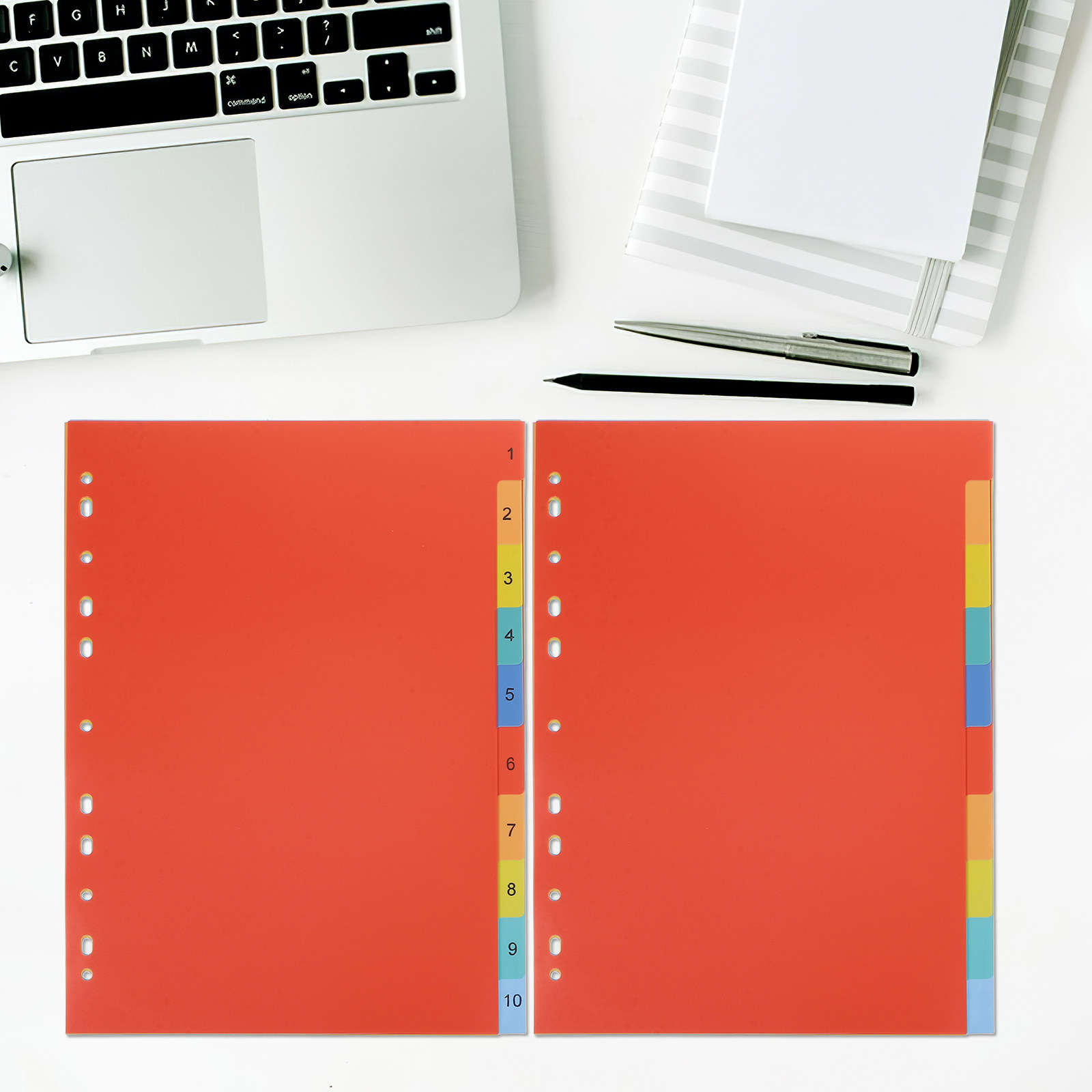 2Sets A4 Binder Dividers PP Pl - Tab Divider A4 avaliação e preço