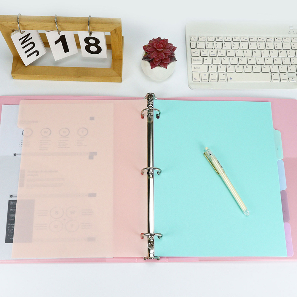 1Set Binder Dividers A4 Size F - Tab Divider A4 avaliação e preço